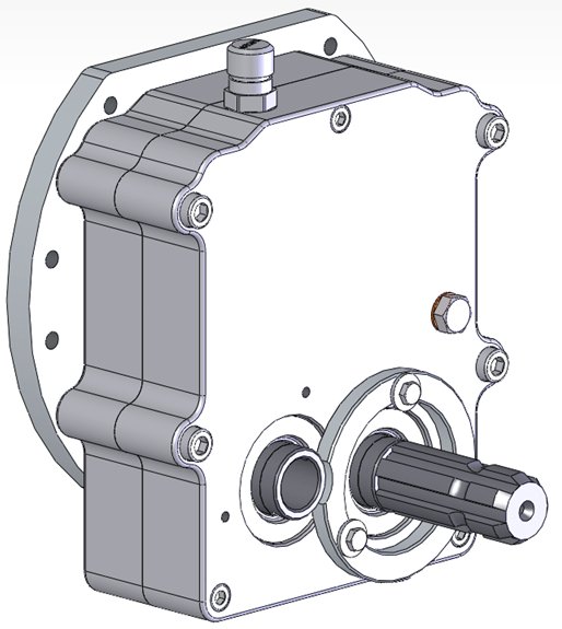 Scatola a ingr. a 3 assi (altezza pto tra 590 e 880 mm)