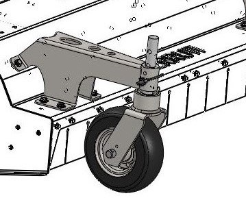 Ruote pivotanti frontali TR-HD